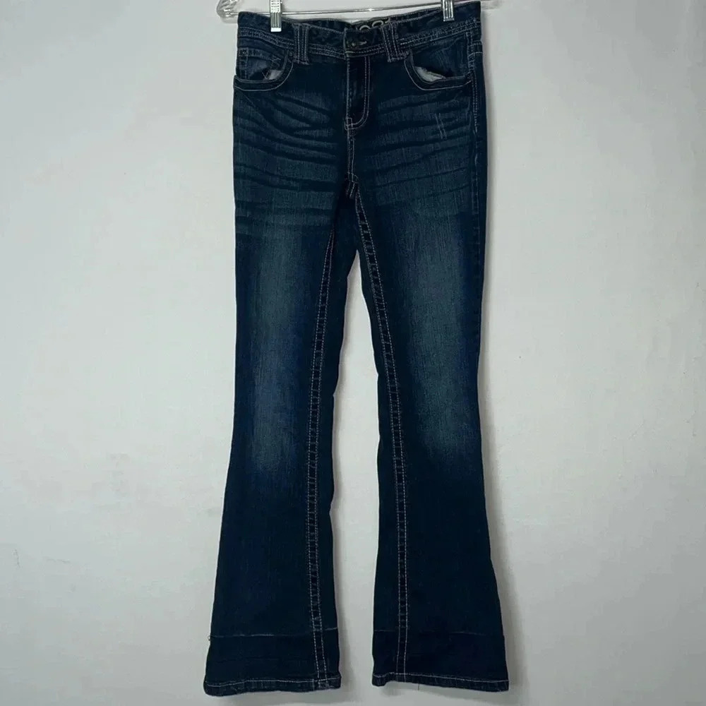 Imperfect Rue 21 size 7 size 8 jeans cotton‎ blend juniors jeans size 7 size 8